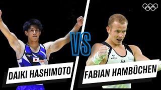 Daiki Hashimoto  Fabian Hambüchen - Horizontal bar | Head-to-head