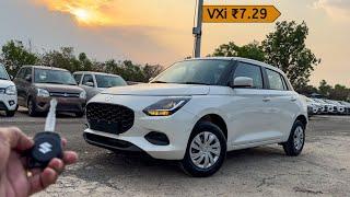 Suzuki Swift VXi ₹7.29 | 2024 Detailed Review