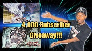 IMNerd 4,000 Subscriber Giveaway! | Hamster + LADD Mat | Yu-Gi-Oh!