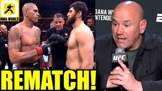 Alex Pereira vs Ankalaev Immediate Rematch has already been agreed!,Jiri slams Ank, Dana White