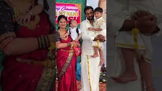 Kannada Kulada Kanmani️ #ytshorts #namingceremony #namakarna #simbanamingceremony️