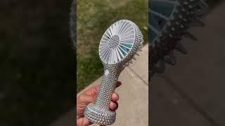 Bling Handheld Fan #shorts #symphonystreasures #bling