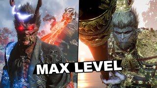 Black Myth Wukong - MAX LEVEL 342 Vs Bosses+++++ NG+++ Gameplay (NO DAMAGE)