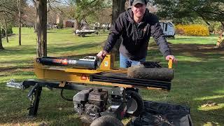 Back to Splitting Firewood Rounds