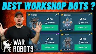 War Robots Workshop Guide Build the Ultimate Robot Army - late 2023 best workshop robots