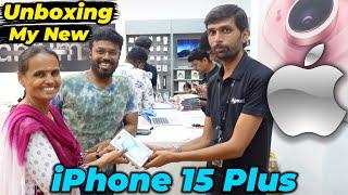 My Mom Gifted Me Brand New IPhone 15 Plus   IPhone 15 Plus Blue colour Tamil #ramkannan