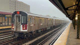 IRT Jerome Ave Line: (4) Local and (5) Express Trains @ 176th Street (R142, R142A)