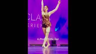 All of Kalani’s solos on dance moms