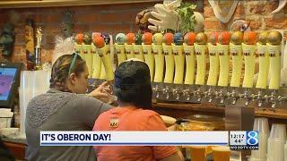 Beer enthusiasts celebrate Oberon release