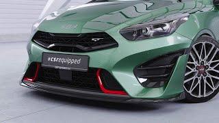 Front Splitter for Kia ProCeed (CD) GTㅣCSL720ㅣ@csr-automotive