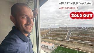 Appartement Neuf "Abordable" Secteur Awama Tanger.