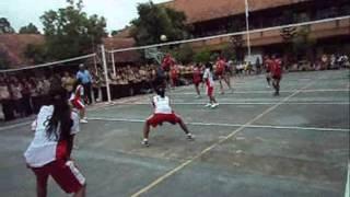 Final Voli SMPN 2 Todanan vs SMPN 1 Bogorejo di SMKN 2 Blora