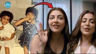 Kajal Aggarwal and Nisha Aggarwal Funny Video | Sisters Bond | Sathyabamma | iDream Specials