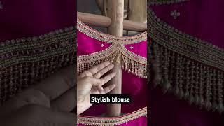 Viral stylish blouse design#youtubeshorts#fashion#style#trending#viralvideo#surat#blouse@Meesho