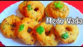 MEDU VADA RECIPE - TASTY APPETITE