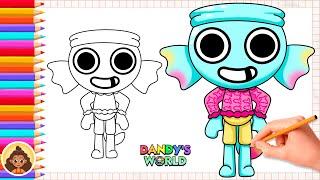 How to Draw Prismatic Pal Finn | from Dandy’s World