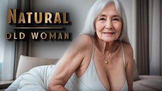 Anciana Mujer Natural De 60 Años/Natural OLDer Woman OVER 70