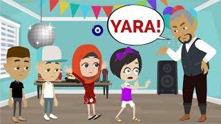 BIG party at Yara's, but then HER FATHER COMES!