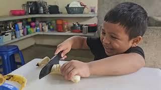 Preparando Deliciosas  Crepas con mi Hijo️