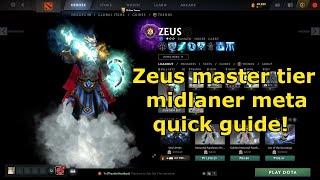 KITING FROM AFAR - Zeus midlaner meta quick guide