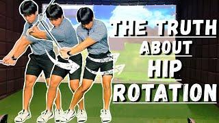 THE TRUTH ABOUT HIP ROTATION IN THE DOWNSWING