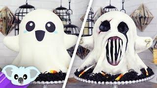 2 Faced Ghost Cake | Scary Halloween Ideas