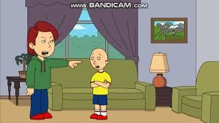 Caillou Hits His Dad and Gets Grounded