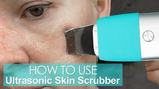 How to Use Rxmoor Ultrasonic Skin Scrubber？| A New Way to Exfoliate and Boost Absorption