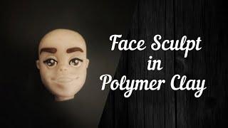 How to make a face from polymer clay quick version