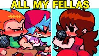 Friday Night Funkin' VS Pico VS GF VS Boyfriend | All My Fellas: FNF Mix V2! (FNF MOD)