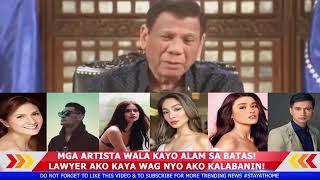 Kumakalaban Kay President Duterte MARIS RACAL AGOT ISIDRO NADINE LUSTRE GAB VALENCIANO LIZA ZOBERANO