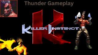 Killer Instinct [Arcade] Gameplay- Chief Thunder (1080p60fps)