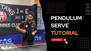 Reverse Pendulum Service Tutorial| Table Tennis