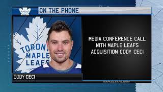 Cody Ceci Conference Call - July 1, 2019