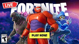 *NEW* FORTNITE CHAPTER 6 UPDATE LIVE (Godzilla, Big Hero 6, Fortnite OG, & MORE!)