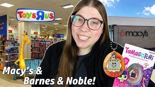 Can we find TAMAGOTCHI at the mall?! | Toys R Us at Macy's, Barnes & Noble, and LEGO Shopping Vlog