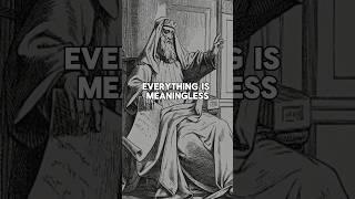 The Bible's Most Depressing Book… or Its Wisest?