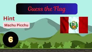 Guess the Country Name by Flag and Hint: Part 1