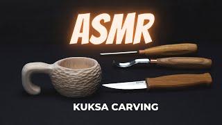ASMR Wood Carving - No Talking ASMR Relaxation