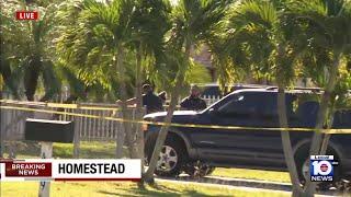 Homicide detectives respond to house in Homestead