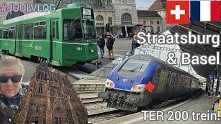 DE SNELSTE STOPTREIN VAN FRANKRIJK rijdt tussen BASEL en STRAATSBURG | #juulvlog