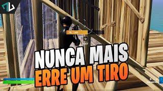 3 DICAS para VOCÊ NUNCA mais ERRAR um TIRO no Fortnite