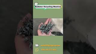 Is radiator recycling machine profitable？