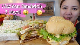 CHICKEN SANDWICH Recipe pang Negosyo