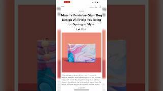 *OFFICIAL SPOILERS* MARCH 2024 IPSY GLAM BAG DESIGN • Description & Inspiration | Viruzzzka