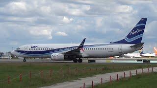 LOT Polish Airlines Boeing 737-8Q8(SSW) SP-LWE (cn 30693/1422) New Gen Airways colors