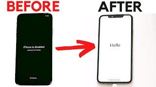 How to Factory Reset iPhone without Password |  Reset iPhone without Passcode