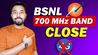 Bsnl 700 MHz Band Temporary Close for 4G Launch | Bsnl Update News | Tech Talks San