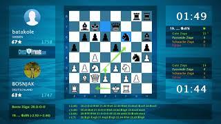 Chess Game Analysis: BOSNJAK - batakole : 1-0 (By ChessFriends.com)