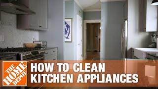 How to Clean Kitchen Appliances | Appliance Cleaning Tips  | The Home Depot